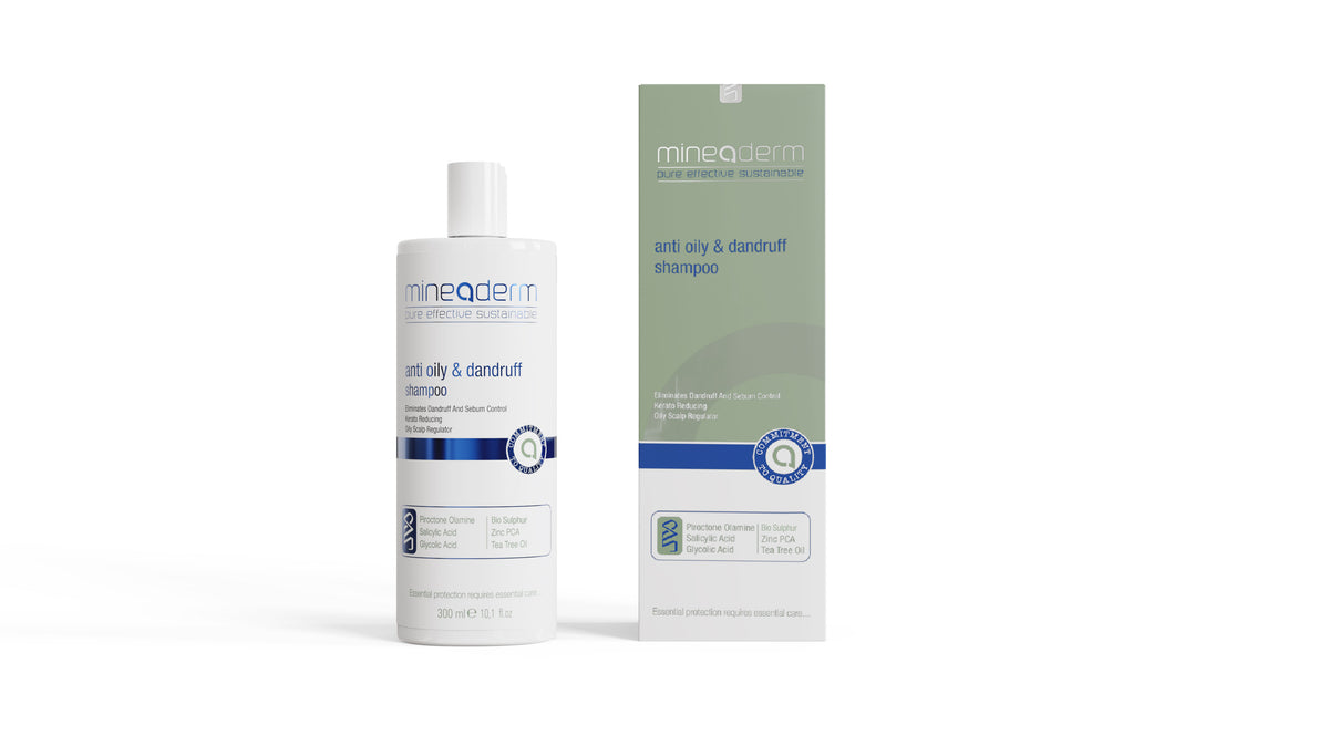 Mineaderm Anti-Dandruff Shampoo for Oily Hair 300 ml