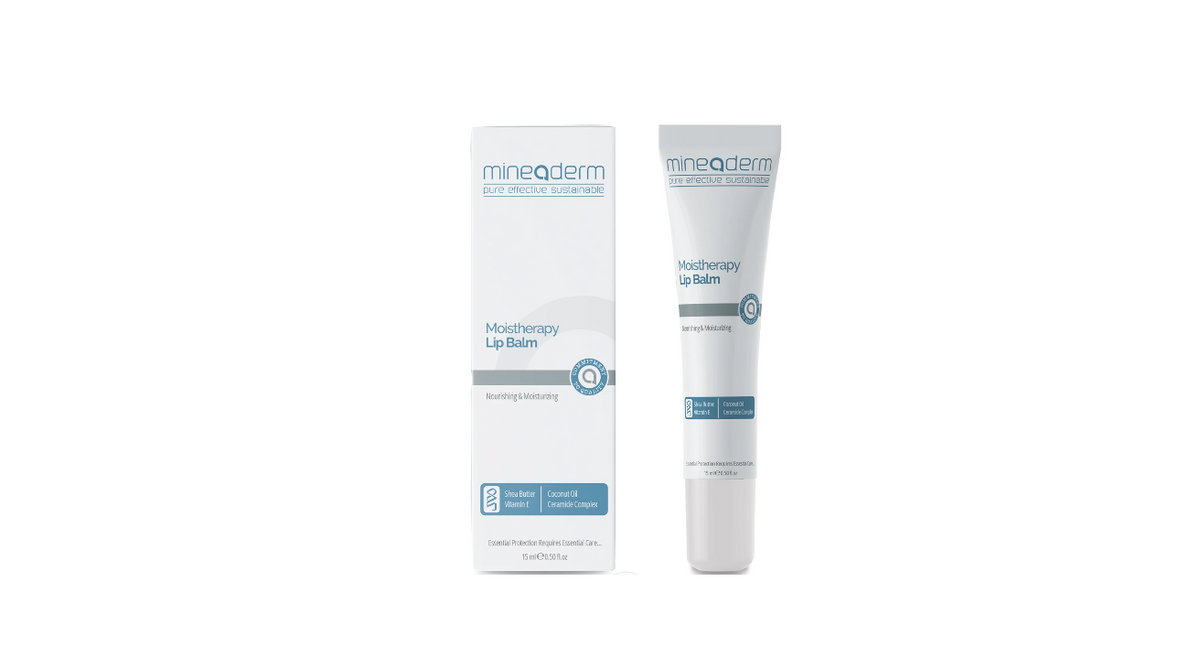 Mineaderm Moisttherapy Lip Balm with shea butter, coconut oil and ceramide
